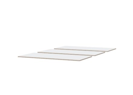 Кровать двойная универсальная МСП 1, дуб золотой 