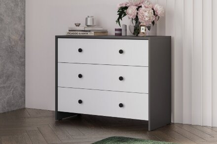 Комод Дольче, Графит 