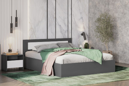 Тумба прикроватная Дольче, Графит 